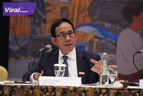 Direktur Utama PT Bukit Asam Arsal Ismail. Foto : viralsumsel.com/fit