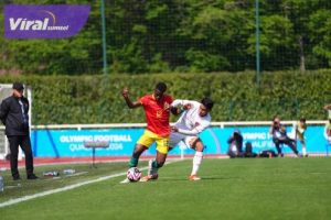 Timnas Indonesia U-23 pada laga play-off Olimpiade 2024 Timnas Indonesia U-23 dipaksa menyerah Guinea dengan skor 0-1 di Stade Pierre Pibarot, Prancis, Kamis (9/5/2024). Foto : pssi