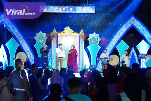 Sukses, Penutupan MTQ di Muba Berlangsung dengan Meriah. Foto : viralsumsel.com/dev