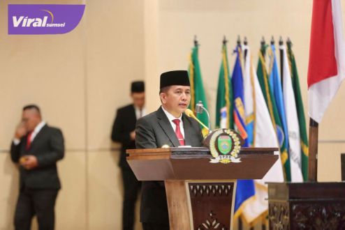 Pj Gubernur Agus Fatoni Sampaikan Terima Kasih, Pemprov Sumsel Dapatkan Opini WTP. Foto : viralsumsel.com/win