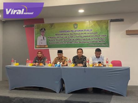 Pj Walikota Prabumulih Buka PEKPPP dan Forum Konsultasi Publik Tahun 2024. Foto : viralsumsel.com/man