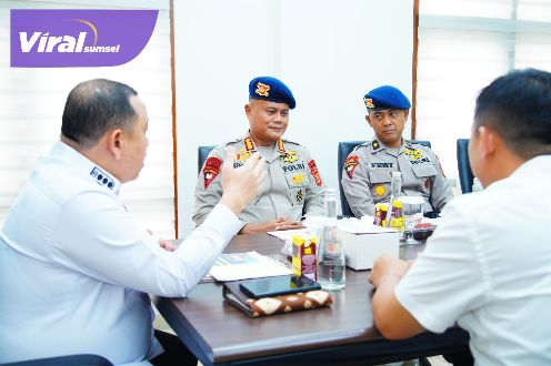 Pj Bupati Sandi Fahlepi Komitmen Lanjutkan Pembangunan Markas Kompi Brimob di Muba. Foto : viralsumsel.com/dev