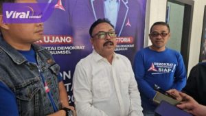 Berharap Rekomendasi dari Partai Demokrat, H Hartono Siap Sinergi untuk Pilkada Prabumulih. Foto : viralsumsel.com/ril