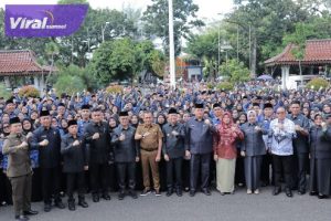 1.484 PPPK Pemkot Palembang Resmi Dilantik Pj Walikota Ratu Dewa. Foto : viralsumsel.com/nto