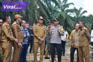 Forkopimda OKI Cegah Dini Eskalasi Konflik Sosial di Sungai Sodong. Foto : viralsumsel.com/zep