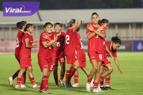 Timnas Wanita Indonesia Gasak Singapura 5-1, Claudia Scheunemann Sampai Menangis. Foto : pssi