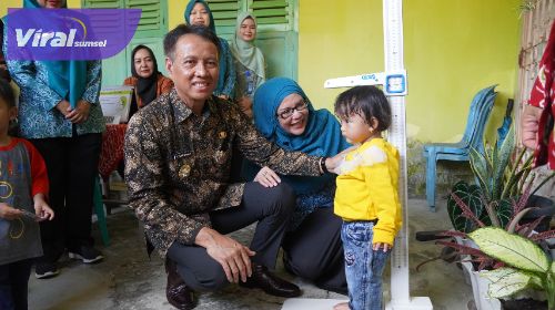 OKI Intervensi Cegah Stunting Secara Serentak. Foto : viralsumsel.com/zep