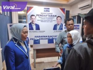 Holda Pilih Tegak Lurus dengan Keputusan Partai Demokrat. Foto : viralsumsel.com/dev