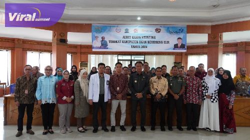 Audit Stunting, OKI Mantapkan Strategi Turunkan Kasus Stunting. Foto : viralsumsel.com/zep