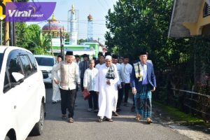 Idul Adha, Pj. Bupati OKI Salat Id dan Berkurban di Masjid Sukadana. Foto : viralsumsel.com/zep
