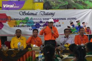 Puluhan Pelajar SD se OKI Bersaing Diajang O2SN. Foto : viralsumsel.com/zep