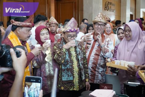 Sekda SA Supriono Buka Mobile Intellectual Property Clinic, Ingatkan Pentingnya Hak Kekayaan Intelektual. Foto : viralsumsel.com/win