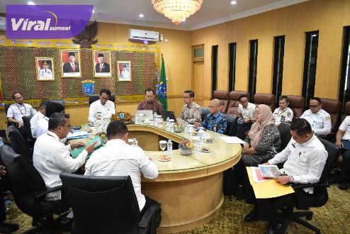 KPK Dampingi Pemkab OKI Petakan Area Rawan Korupsi. Foto : viralsumsel.com/win