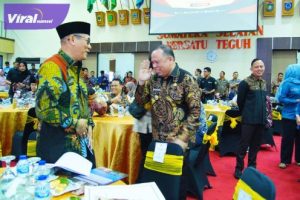 Pj Bupati Muba Hadiri High Level Meeting Pengendalian Inflasi se Provinsi Sumsel. Foto : viralsumsel.com/dev