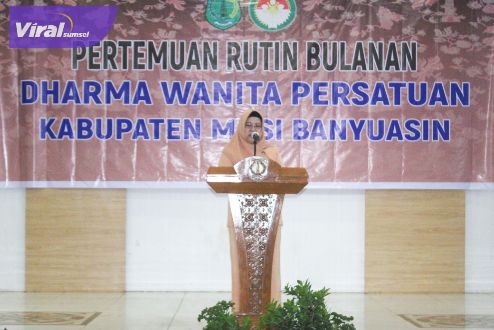 Ketua DWP Muba Hj Asna Aini Apriyadi. Foto : viralsumsel.com/dev
