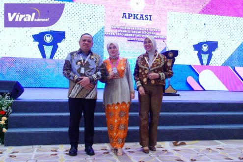 Pj Bupati Muba Hadiri Pembukaan Rakernas APKASI ke XVI. Foto : viralsumsel.com/dev