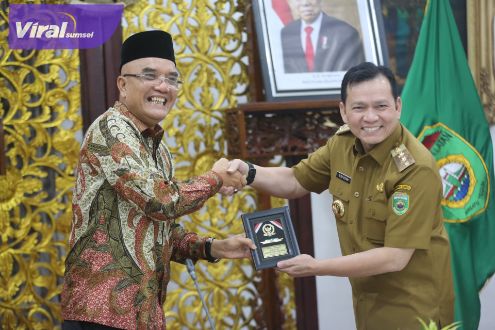 Pj Gubernur Elen Setiadi Paparkan Program Unggulan di Hadapan Komisi VIII DPR RI Saat Reses di Palembang. Foto : viralsumsel.com/win