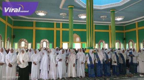 Ketua BKMT Muba Lantik HISBI BKMT Kecamatan Keluang Periode 2024 - 2029. Foto : viralsumsel.com/dev
