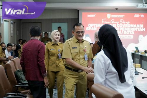 Pj Sekda Membuka Resmi Rapat Optimalisasi SPAN Lapor di Tingkat Pemerintahan 17 Kabupaten/Kota . Foto : viralsumsel.com/win Pj Sekda Membuka Resmi Rapat Optimalisasi SPAN Lapor di Tingkat Pemerintahan 17 Kabupaten/Kota . Foto : viralsumsel.com/win