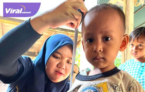 Jadi Program Prioritas, Hj Lucianty Calon Bupati Muba Dirikan Posko Stunting Sehati. Foto : viralsumsel.com/ril