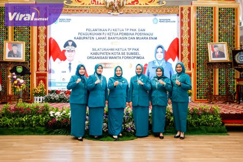 Hadiri Silaturahmi PKK se Provinsi Sumsel, Pj Ketua TP PKK Muba Tingkatkan Sinergitas Dukung Program Prioritas. Foto : viralsumsel.com/dev