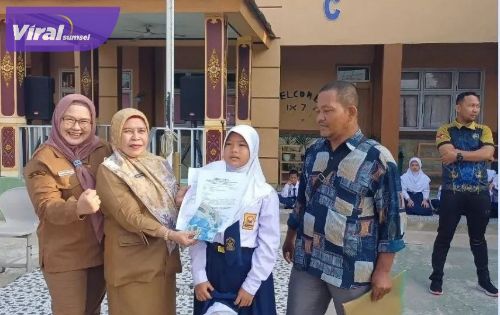 Keren, Nur Syahira Putri Pelajar SMP N 19 Palembang Bakal Wakili Timnas Pelajar Blispi di Turnamen UYC di China. Foto : ist