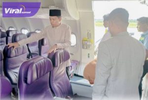 Zafa Tour Hadir Turut Sukseskan Persemian Penerbangan Perdana Umroh Bersama Maskapai Citilink. Foto : viralsumsel.com/nga