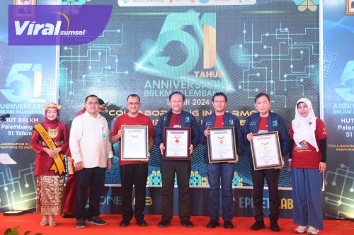 Sekda Sumsel Edward Candra Dorong Agar BBLKM Jadi Laboratorium Kesehatan Masyarakat yang Berkualitas Tinggi. Foto : viralsumsel.com/win