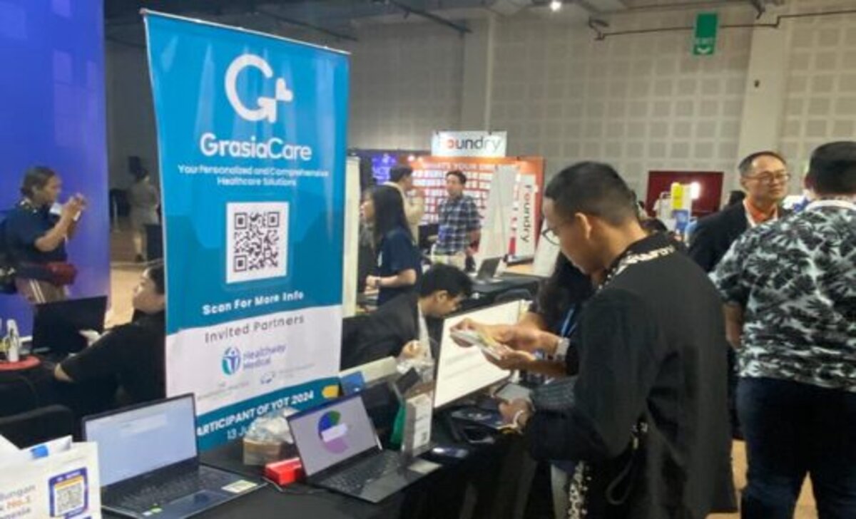 Pameran Startup YOTNC 2024, GrasiaCare. Foto: viralsumsel.com