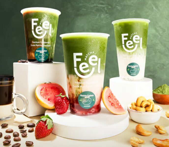 Foto Matcha Cashew Series, Arummi Foods. Foto: viralsumsel.com