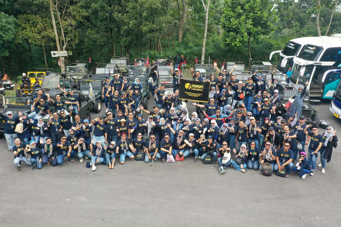 Memperkuat Solidaritas, Hipapi Indonesia Gelar Acara Hipapi Holiversary di Yogyakarta. Foto: viralsumsel.com