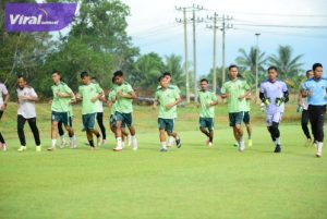 Latihan Perdana, "Ucok" Pemain Jebolan Persegrata Gabung Sriwijaya FC, Pernah Dipanggil Shin Tae-yong. Foto : mosfc
