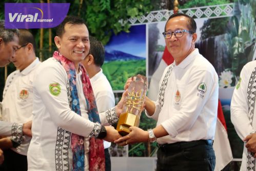 Pj Gubernur Sumsel Elen Setiadi Kampanyekan Pentingnya Kelestarian Lingkungan Hidup. Foto : viralsumsel.com/win