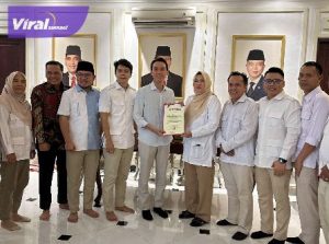 Prabowo Subianto Restui Muchendi-Supri di Pilkada OKI 2024. Foto : viralsumsel.com /ril