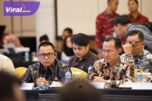 Pj Walikota Prabumulih Hadiri Rapat Koordinasi TPID Se-Sumsel. Foto : viralsumsel.com /man