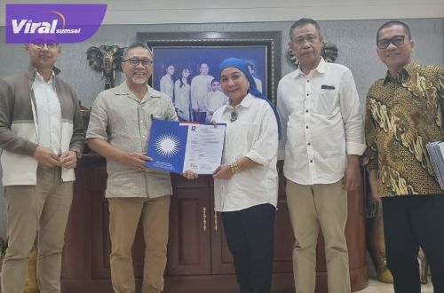 Resmi, PAN Gabung Koalisi "Muba Sehati" Hj Lucianty- H Syaparuddin di Pilkada Muba 2024. Foto : viralsumsel.com /ril