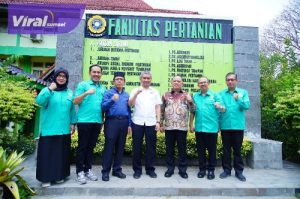 Pj Bupati Muba Sandi Fahlepi Beri Motivasi Maba Fakultas Pertanian Unsri. Foto : viralsumsel.com /win