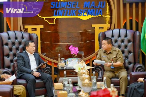 Pj Gubernur Elen Setiadi Harapkan Komisi Informasi Berkontribusi Bangunan Keterbukaan Informasi Publik di Sumsel. Foto : viralsumsel.com /win