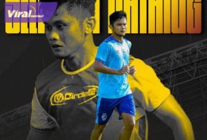 Tegar Pangestu gelandang bertahan Sriwijaya FC. Foto : ig sfc