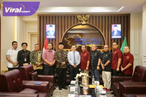 Pj Gubernur Sumsel Elen Setiadi Siap Lepas Kontingen Sumsel ke Ajang PON Aceh-Sumut 2024. Foto : viralsumsel.com /win