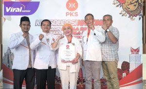 Bersama Koalisi Serasan Sekate, Hj Lucianty-H Syaparuddin Siap Maju, Siap Menang di Pilkada Muba 2024. Foto : viralsumsel.com /ril