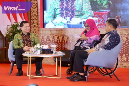 Pj Gubernur Elen Setiadi Berikan Akses Untuk Berkarya Bagi Para Penyandang Disabilitas di Sumsel. Foto : viralsumsel.com /win