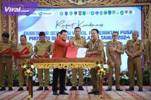 Momentum Krusial, Pj Gubernur Elen Setiadi Komitmen Ciptakan Pilkada Serentak  di Sumsel Berjalan  Aman dan Damai . Foto : viralsumsel.com /win