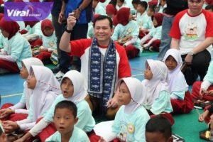 Pj Gubernur Elen Setiadi Dampingi Kepala Bapanas RI Kunker ke Kabupaten OKI, Launching Program Genius. Foto : viralsumsel.com /win