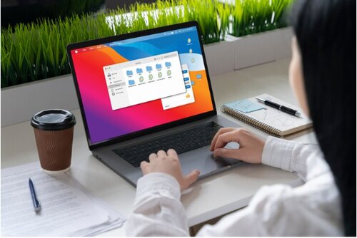 Ilustrasi Cara Download Aplikasi di Laptop, BIZNET Home. Foto: viralsumsel.com