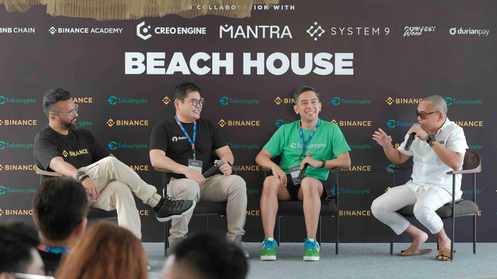 Kolaborasi Inovatif untuk Masa Depan Web3 dan Kripto di Tokocrypto x Binance Beach House. Foto : viralsumsel.com