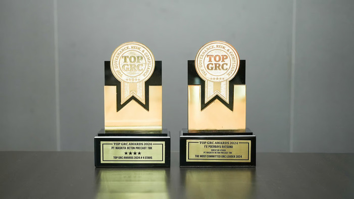 Konsisten Terapkan GCG, WSBP Kembali Raih 2 Penghargaan di TOP GRC Awards 2024. Foto : viralsumsel.com