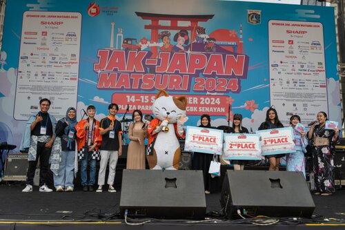 Acara Grand Final kompetisi Kira Kira Uta Ani Song. Foto: viralsumsel.com