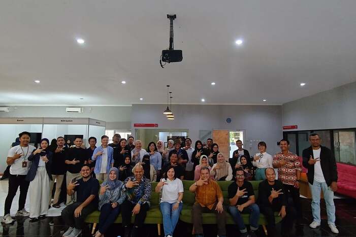 Telkom Dorong Kolaborasi Kreatif dan Teknologi Melalui Ecosystem Dialogue. Foto : viralsumsel.com