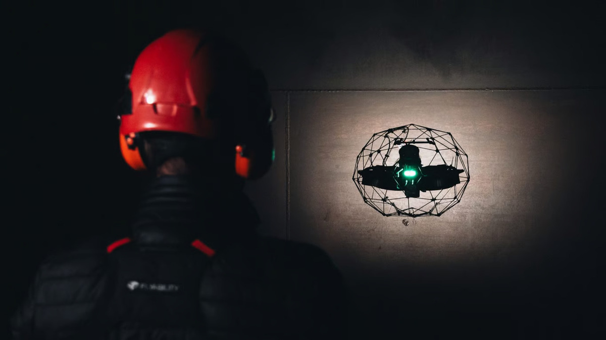 Solusi Drone Inovatif Elios 3 untuk Inspeksi Ruang Terbatas. Foto : viralsumsel.com